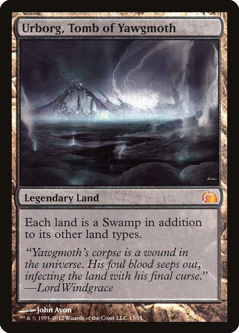 Urborg, Tomb of Yawgmoth card art