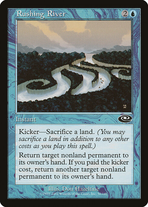Rushing River card art