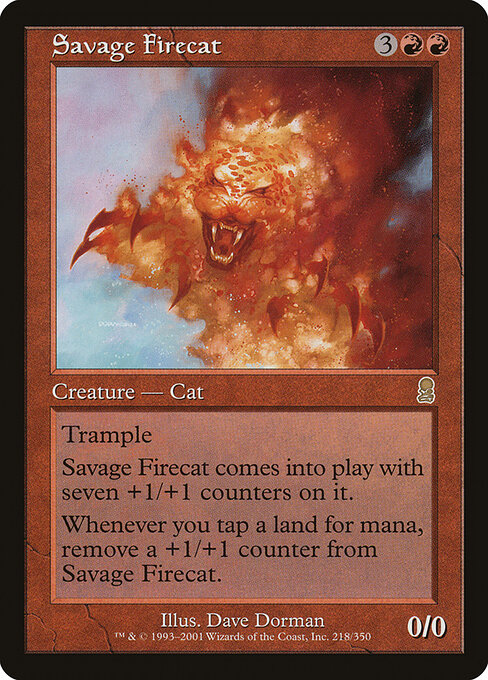Savage Firecat card art