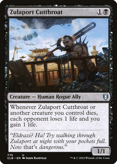 Zulaport Cutthroat card art