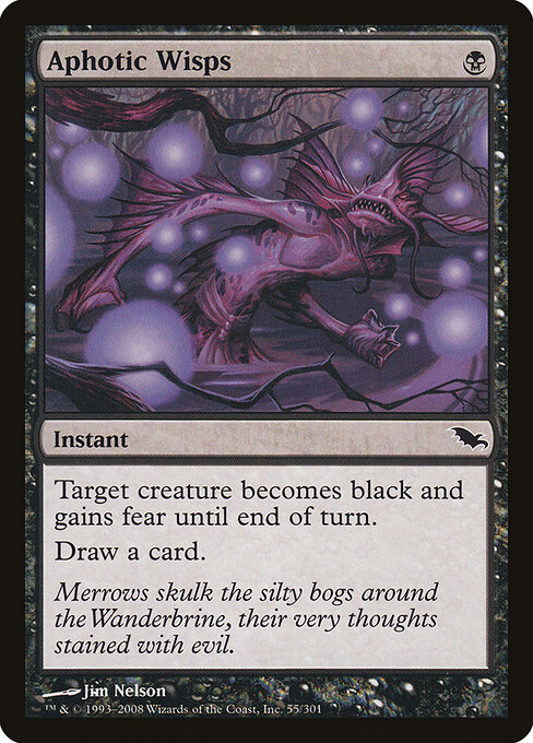 Aphotic Wisps card art