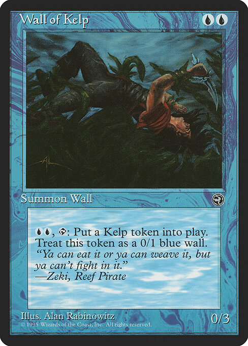 Wall of Kelp card art