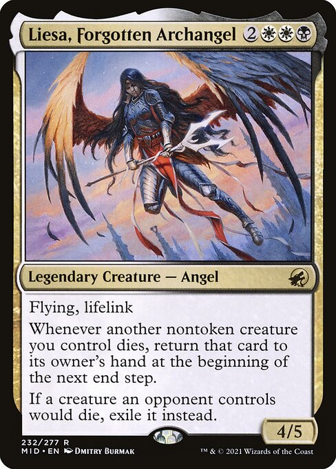 Liesa, Forgotten Archangel card art