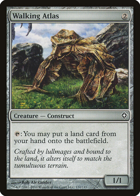 Walking Atlas card art