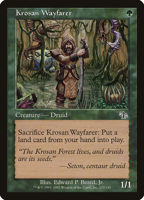 Krosan Wayfarer card art