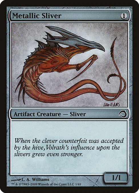 Metallic Sliver card art