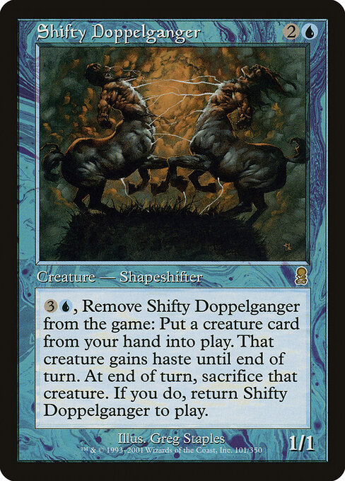 Shifty Doppelganger card art