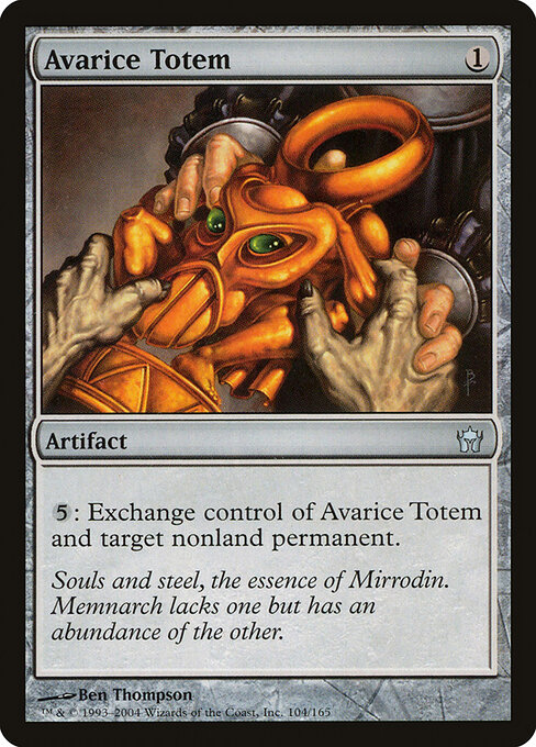 Avarice Totem card art