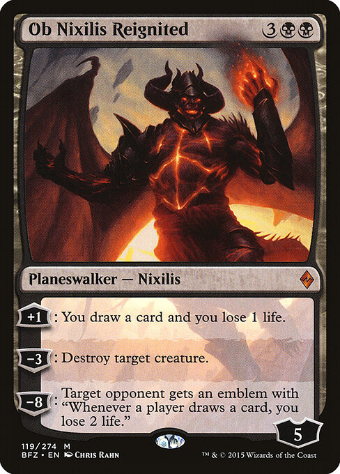 Ob Nixilis Reignited card art