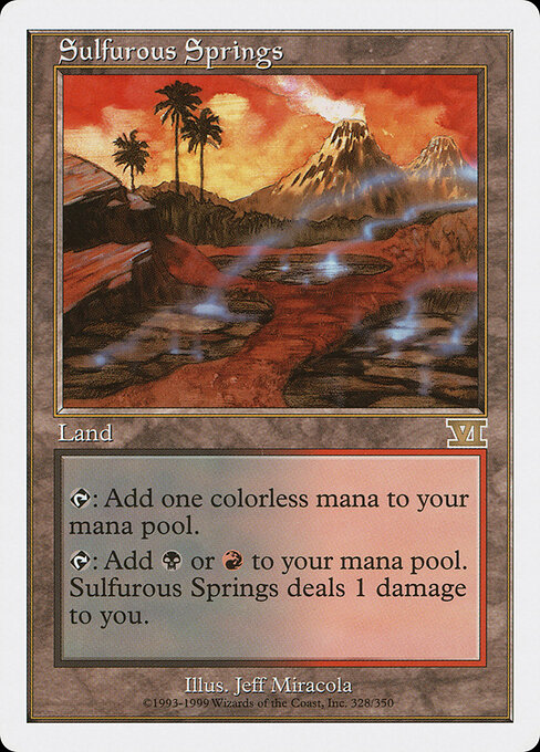Sulfurous Springs card art