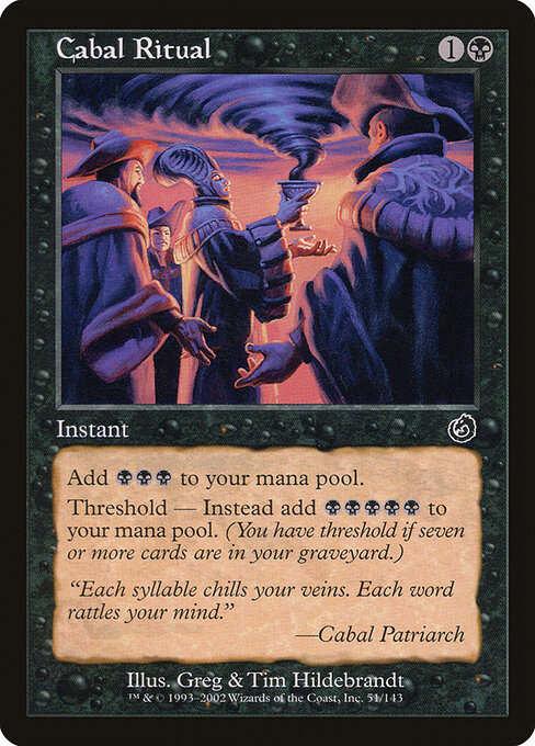 Cabal Ritual card art