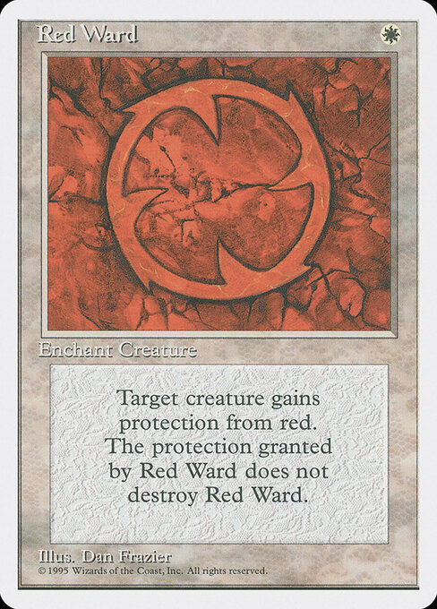 Red Ward card art