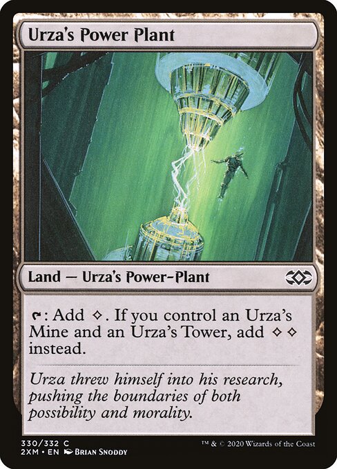 Urza's Power Plant card art