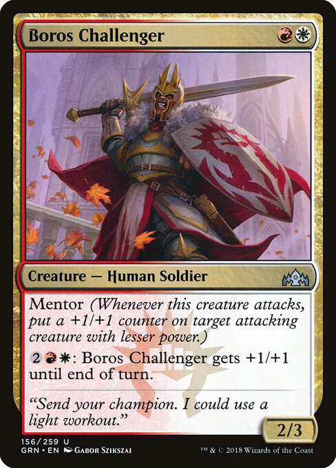 Boros Challenger card art