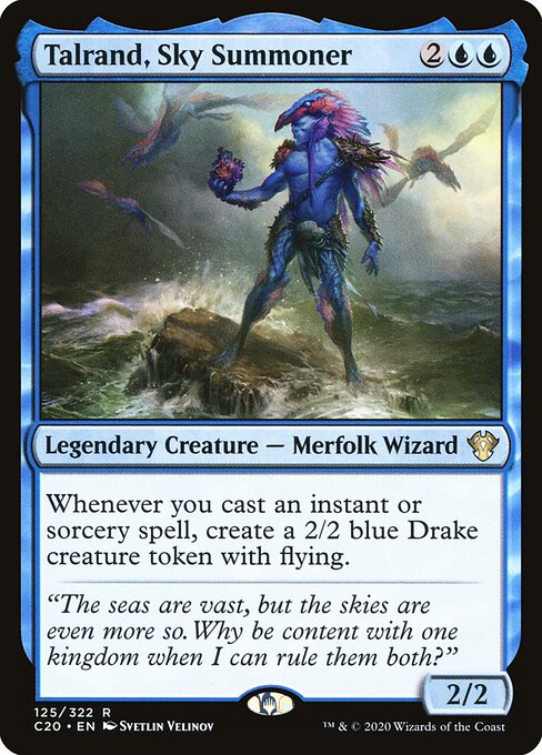 Talrand, Sky Summoner card art