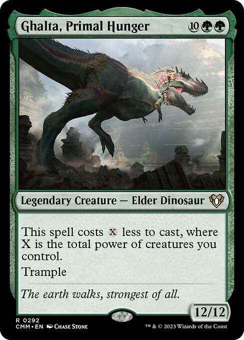 Ghalta, Primal Hunger card art