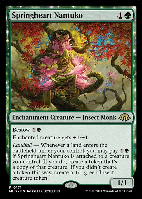 Springheart Nantuko card art