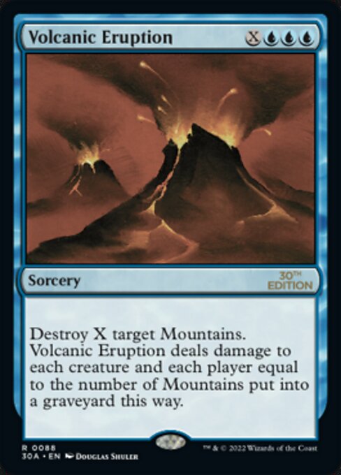 Volcanic Eruption card art