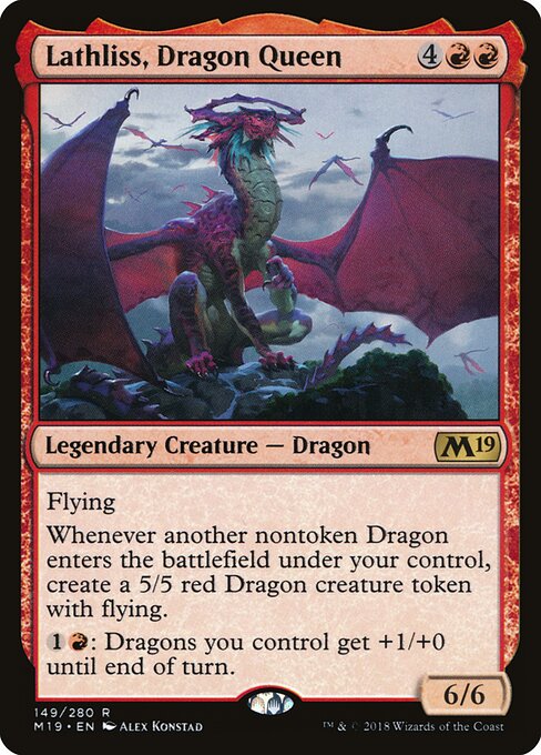 Lathliss, Dragon Queen card art