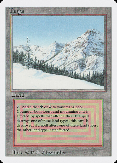 Taiga card art