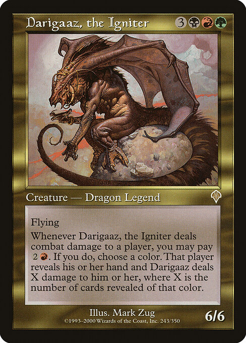 Darigaaz, the Igniter card art