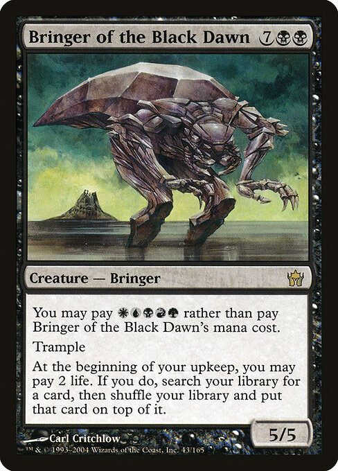 Bringer of the Black Dawn card art