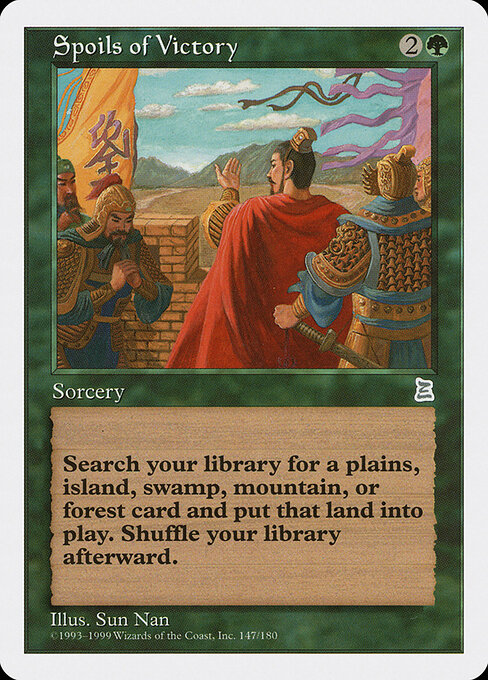 Spoils of Victory card art