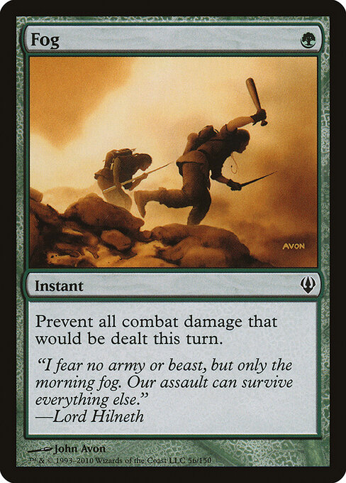 Fog card art