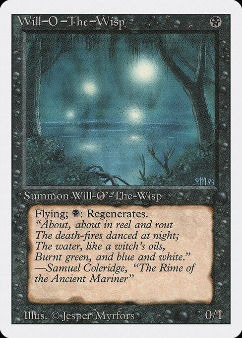 Will-o'-the-Wisp card art