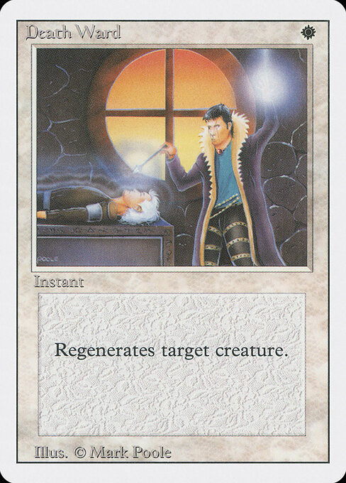 Death Ward card art