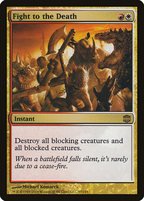 Fight to the Death card art