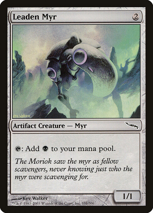 Leaden Myr card art