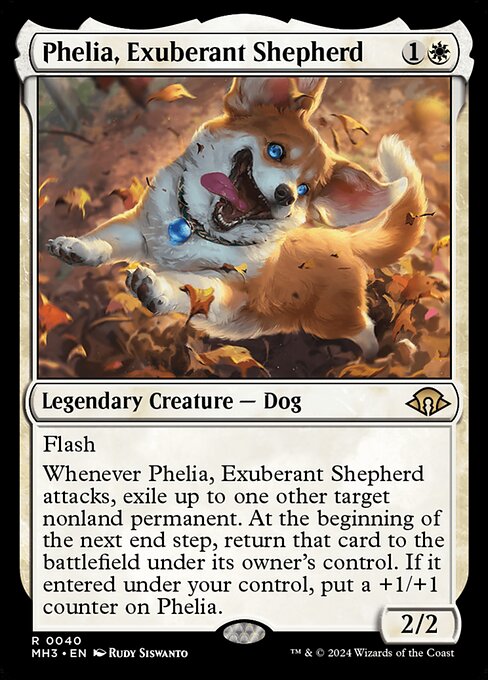 Phelia, Exuberant Shepherd card art