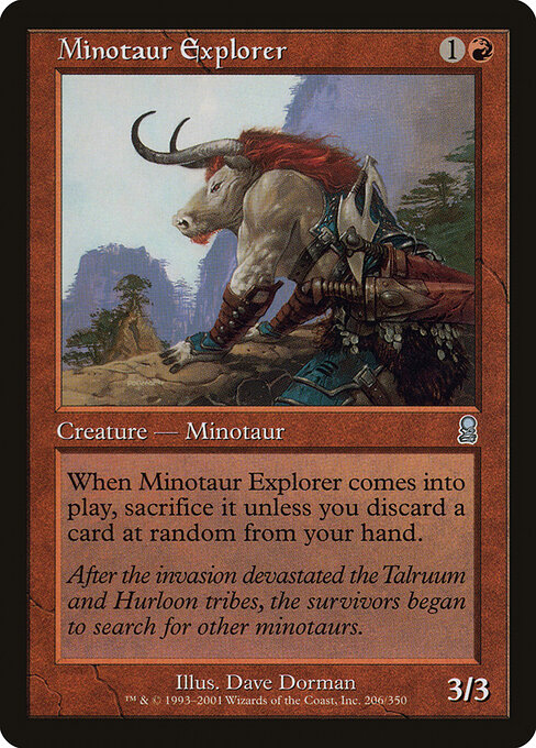 Minotaur Explorer card art