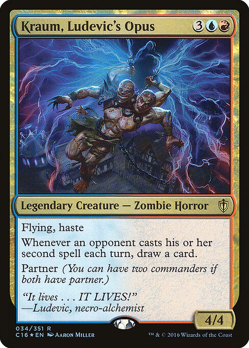 Kraum, Ludevic's Opus card art