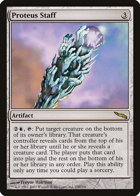 Proteus Staff card art