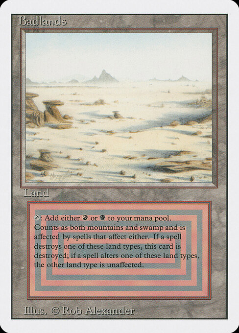 Badlands card art