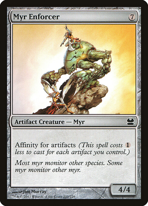 Myr Enforcer card art