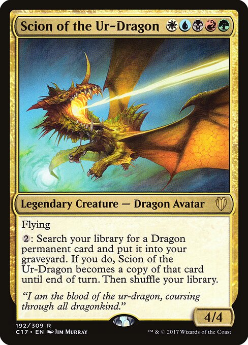 Scion of the Ur-Dragon card art