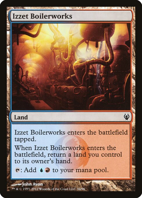 Izzet Boilerworks card art