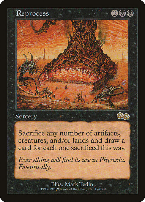 Reprocess card art
