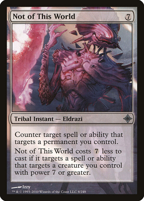 Not of This World card art