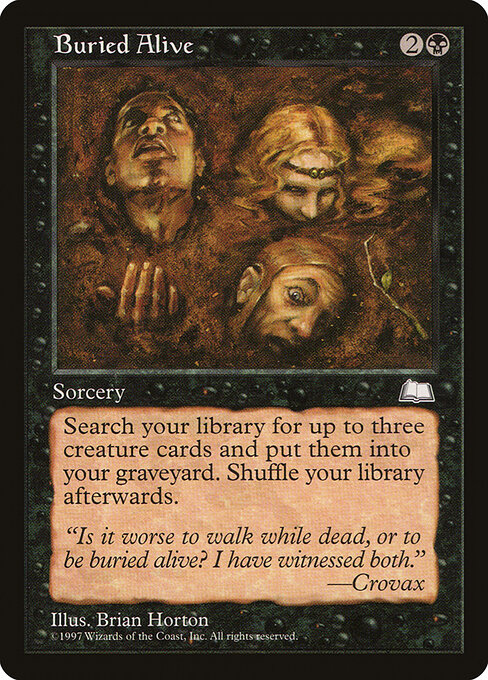 Buried Alive card art