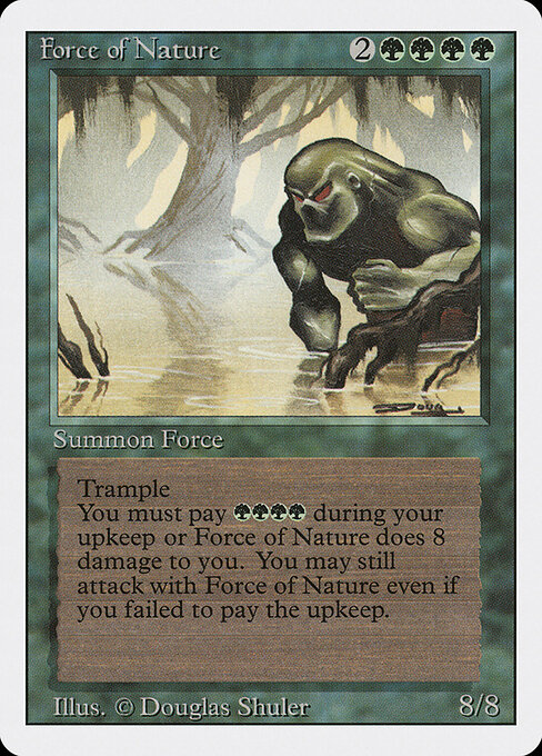Force of Nature card art