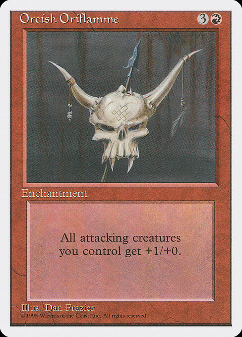 Orcish Oriflamme card art