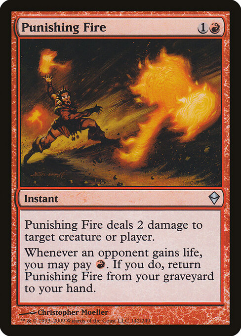 Punishing Fire card art