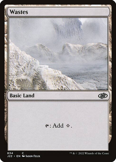 Wastes card art
