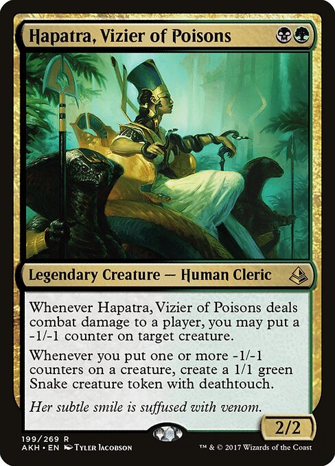 Hapatra, Vizier of Poisons card art