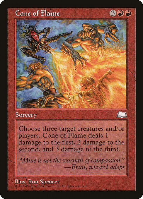 Cone of Flame card art