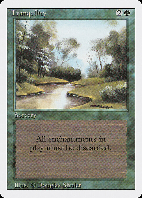 Tranquility card art